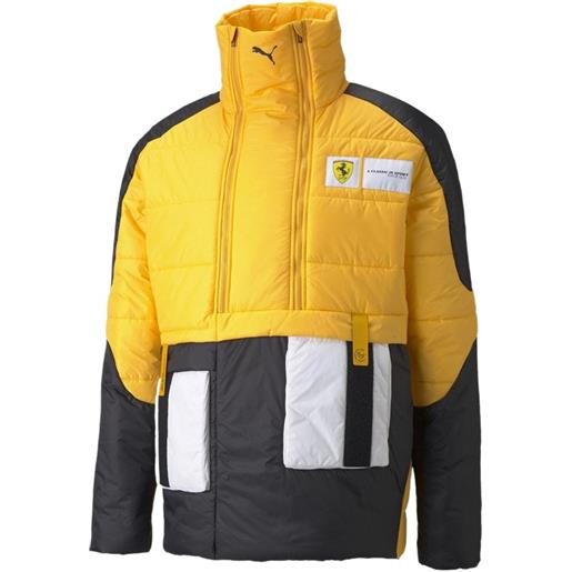 PUMA x ferrari piumino race statement - giallo