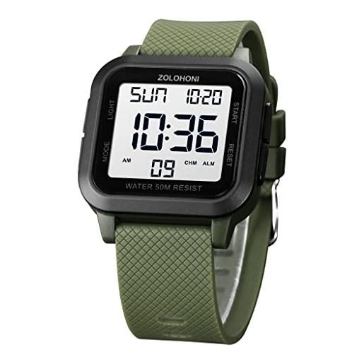 Orologio Casio Uomo digitale Azzurro mod. SPORT Ref. W-219H-2A2VDF