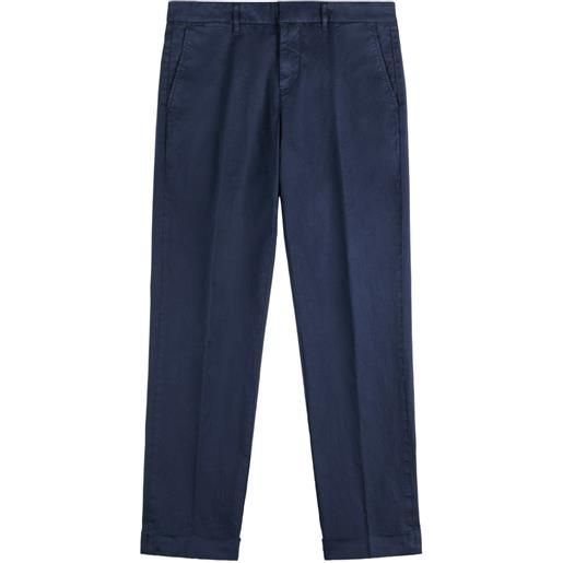 Fay pantaloni capri - blu
