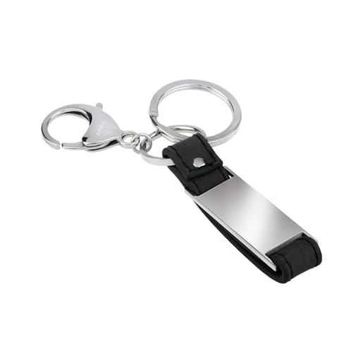 Gezxin Portachiavi Personalizzato Con Frase Ispiratrice - Regalo Di Compleanno In Acciaio Per Uomo E Donna - Make The World A Better Place