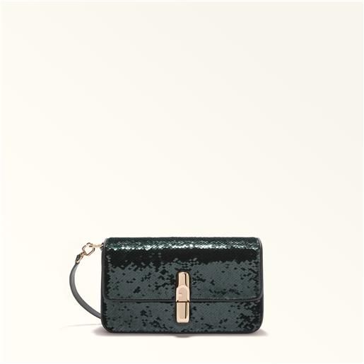 INS Glter Paillettes Borsa da donna Tote Borsa con clip di moda