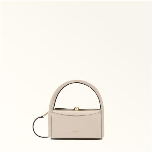Furla nicole borsa boston sabbia pelle di vitello notte + pelle di vitello sidney donna