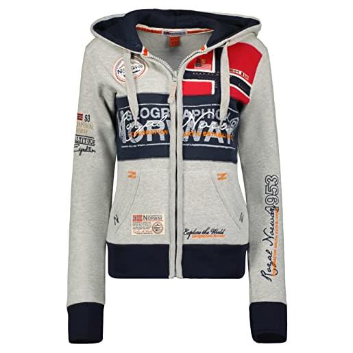 Decorie Felpa Donna con Cappuccio Pullover Donna Invernale
