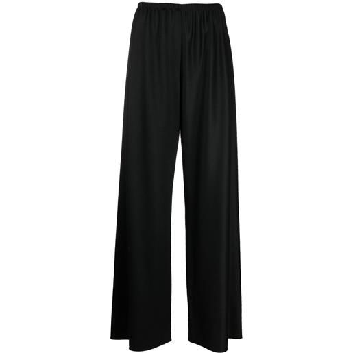 The Row pantaloni a gamba ampia - nero