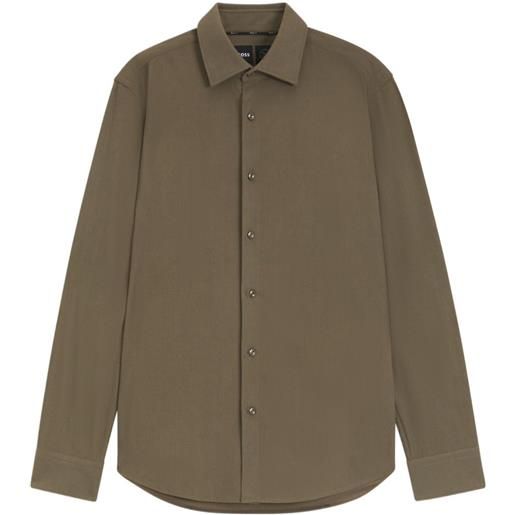 BOSS camicia a coste - marrone