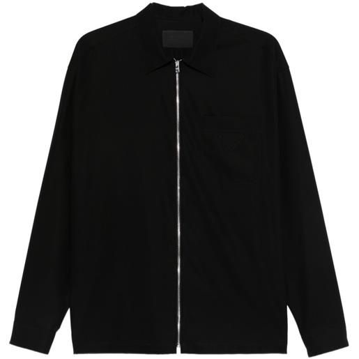 Prada giacca-camicia - nero