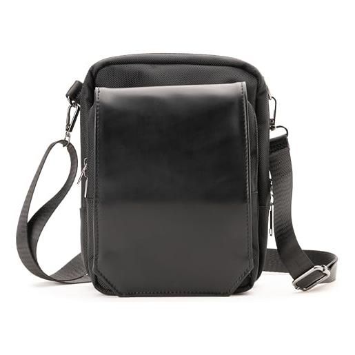 BOBO Borsa A Tracolla Donna Piccola Impermeabile | Marsupio O Pochette Con Tracolla Regolabile | Nylon Leggero - 3