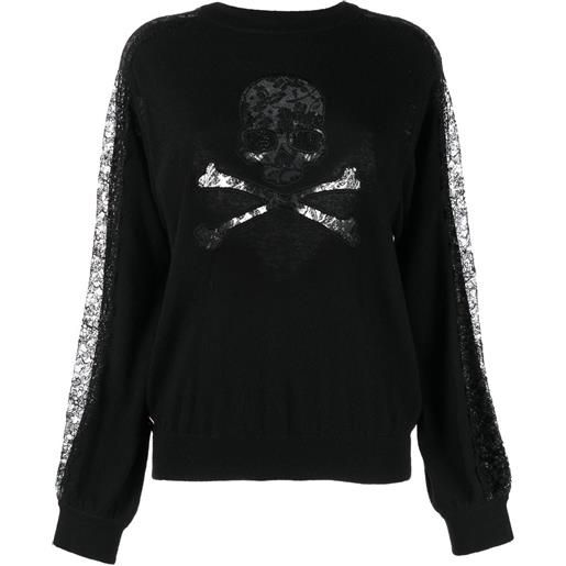 Philipp Plein felpa con stampa - nero