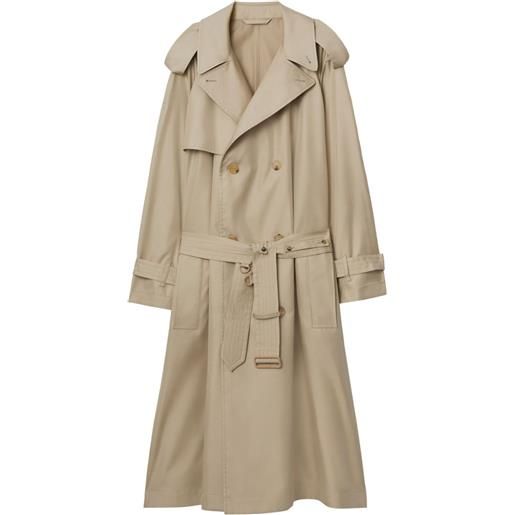 Burberry trench doppiopetto - toni neutri