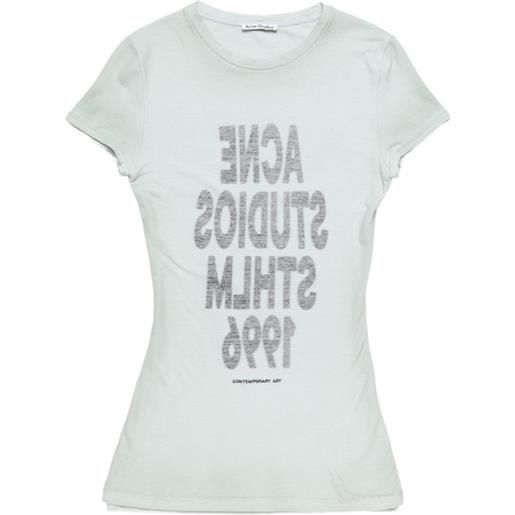 Acne Studios t-shirt con stampa - verde