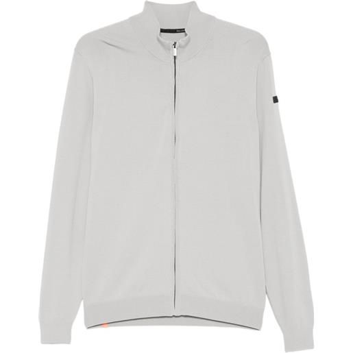 RRD cardigan maxell con zip - grigio