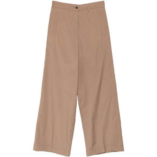 Nine In The Morning pantaloni astrid - marrone