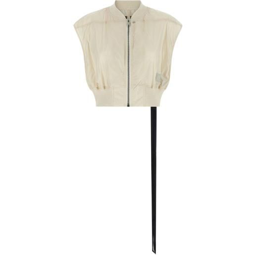 Rick Owens DRKSHDW canotta tatlin bomber - toni neutri