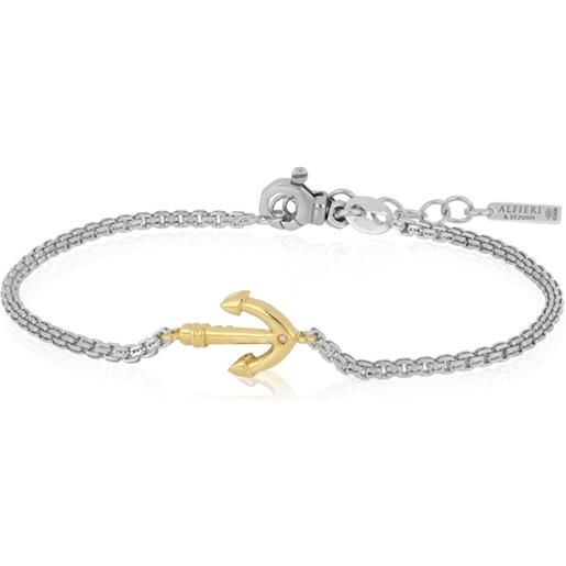 JewelryWe Bracciale Uomo Acciaio Inox 18 Cm – Fascia Da Braccio Con Sacchetto Regalo