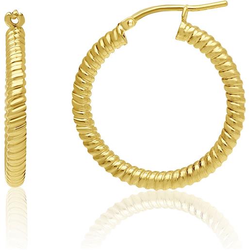 LUXURY MILANO orecchini alexandra in argento