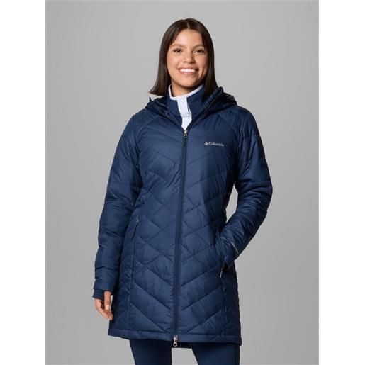 COLUMBIA heavenly long hooded jacket 464 giacca outdoor donna