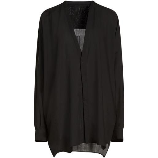 RICK OWENS - camicie e bluse tinta unita