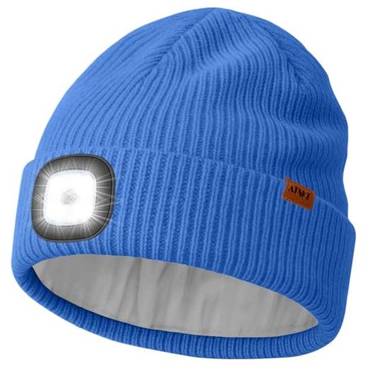 3 Luci LED Ricaricabili Di Ricambio Per Cappello, Impermeabili IP44, 3 Livelli Luminosità, Luce Bianca, USB - 2
