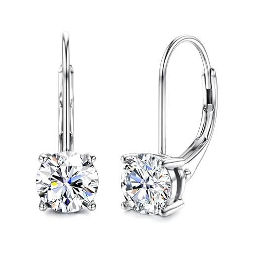 Butterme Orecchini Doppio Marquise Loop In Argento 925 | Gioielli Signore Con Design Intrecciato - Regalo Perfetto Per Ogni Occasione