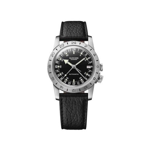 Glycine Airman Vintage The Chief Purist 40, Nero