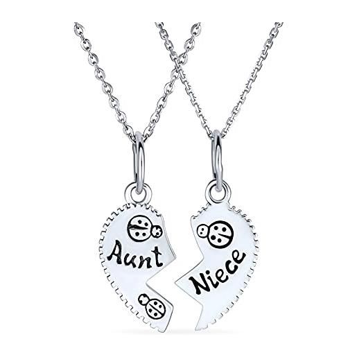 JMIMO Collana Con Ciondolo Girasole Per Nipote – Idea Regalo Per Nonna, Acciaio Inox Argento