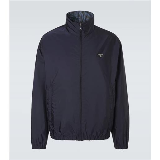 Prada giacca reversibile in re-nylon