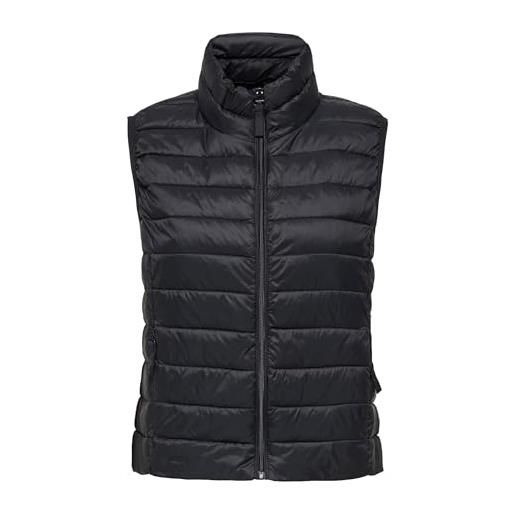 ONLY onltahia lw quilted waistcoat cc otw, nero, xxs