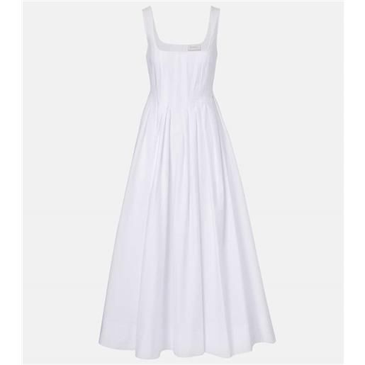 Sportmax abito midi giro in tela di cotone