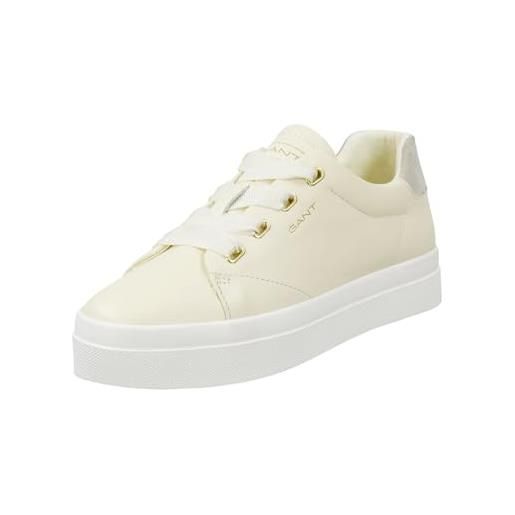 SPORTCIPŐ GANT AVONA WHITE/BROWN | GANT HU