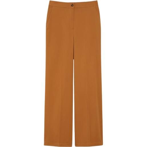 iBlues pantaloni wide leg iBlues in cotone stretch