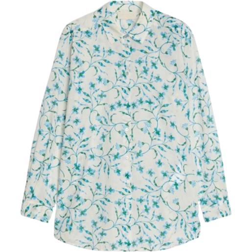 iBlues camicia stampata iBlues in mussola di cotone