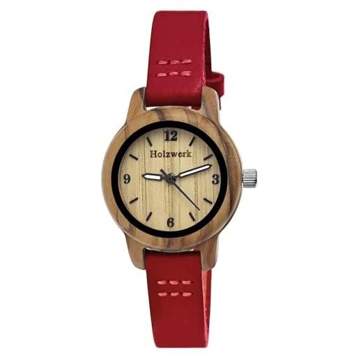 Orologio Da Uomo In Legno Dentily – Quadrante Verde, Cinturino Marrone, Leggero E Analogico Al Quarzo