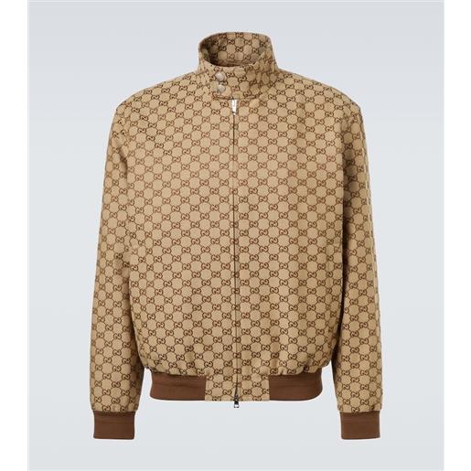 Gucci bomber in canvas gg