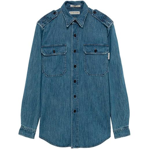 ROY ROGERS camicia military r. R. Eva herzigova donna