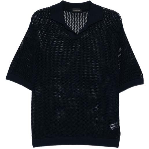 Tagliatore polo tilley a maniche corte - blu