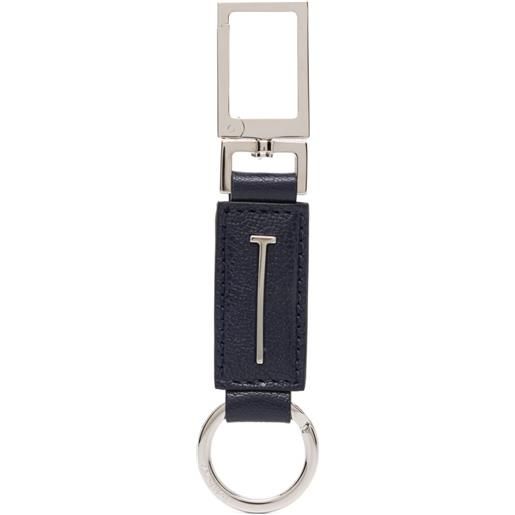 TOM FORD 't' detail keyring - blu