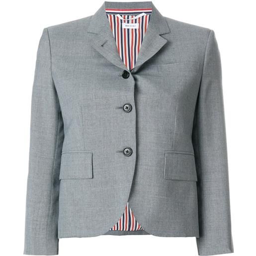 Thom Browne blazer strutturato - grigio