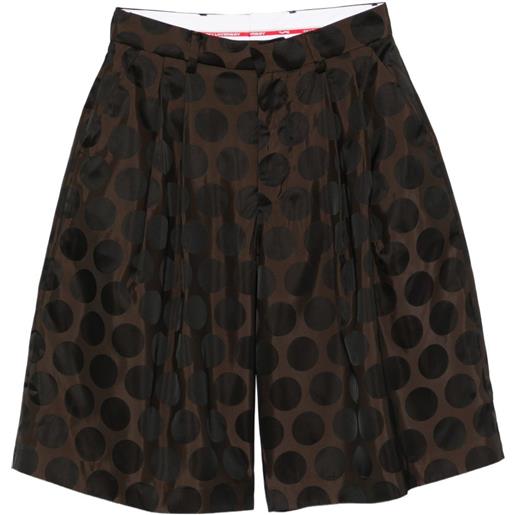 Charles Jeffrey Loverboy bermuda a pois - marrone