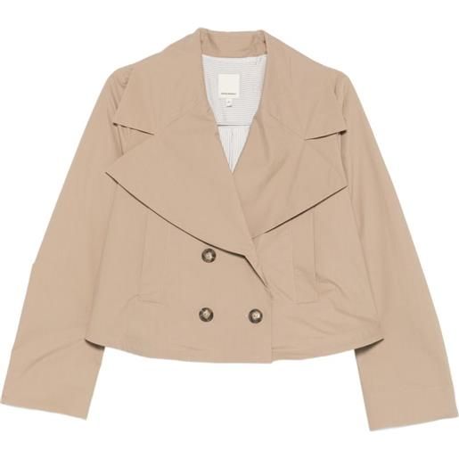 Emporio Armani giacca doppiopetto - toni neutri