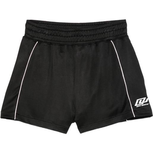 Off-White shorts sportivi fluid - nero