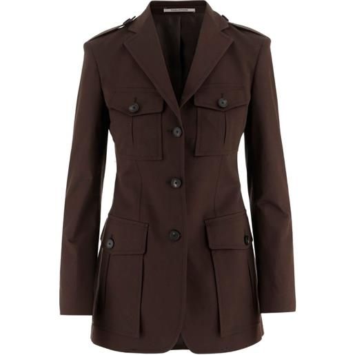 Tagliatore giacca monopetto - marrone