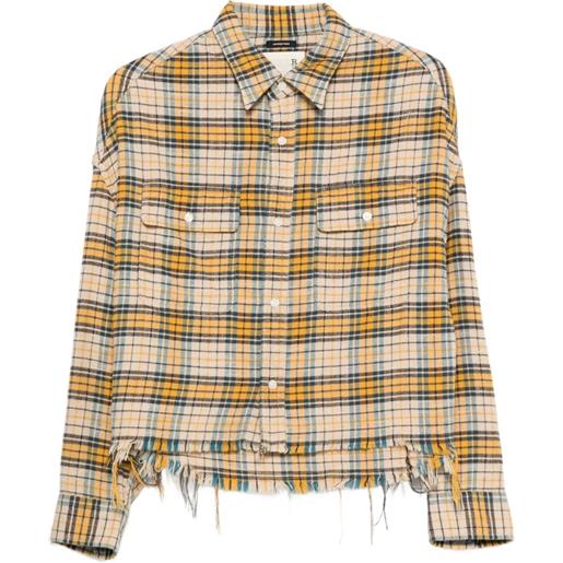 R13 gonna tartan - giallo