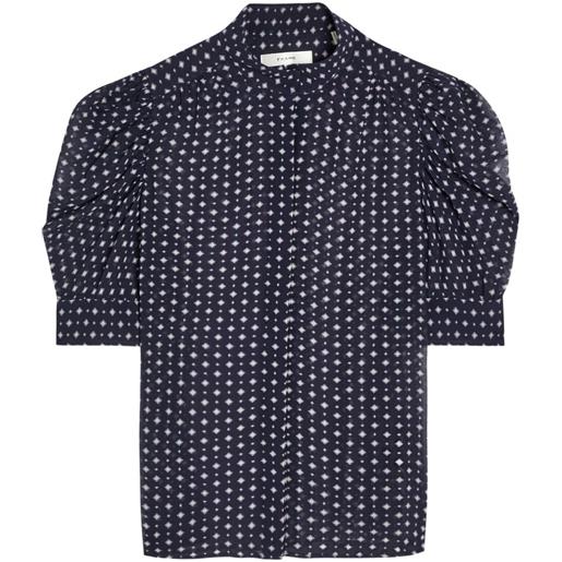 FRAME camicia a fantasia - blu