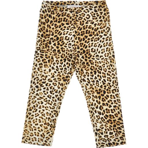 Monnalisa leggings con stampa leopardata