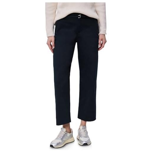 Street One straight leg pantaloni shadowed navy 34