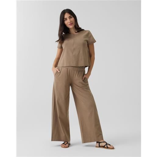 Prénatal pantapalazzo premaman jogger beige