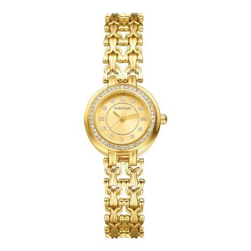Orologio Da Donna OIDEA A Forma Di Cigno Con Strass – Movimento Al Quarzo, Cinturino Regolabile, Elegante Gioiello - 3