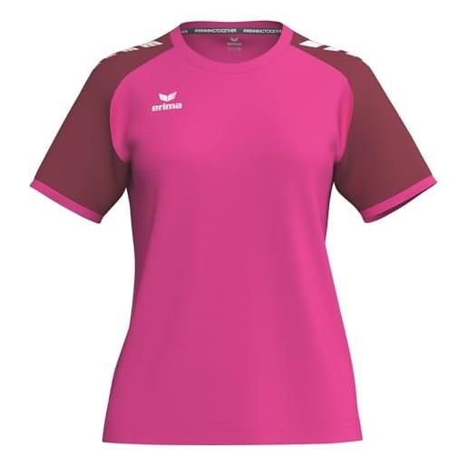 Erima maglia wings a maniche corte (3132611) donna, new royal/new navy, 38