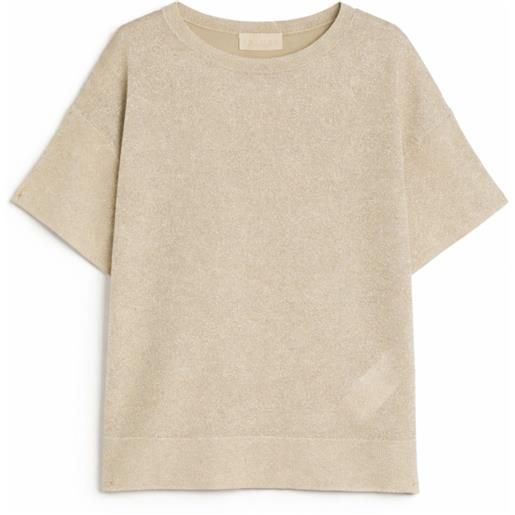 iBlues  maglia in misto seta lurex