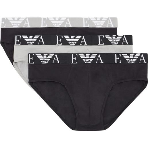 Emporio armani underwear  set 3 slip con logo